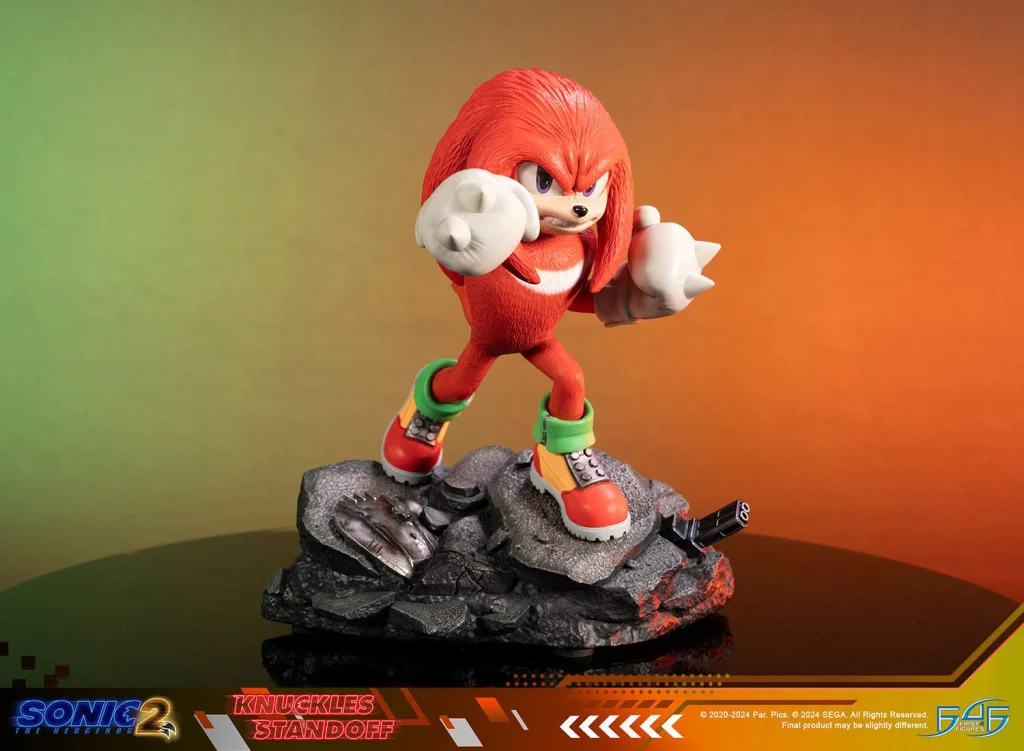 Sonic - Non-Scale Figure - Knuckles (Standoff)