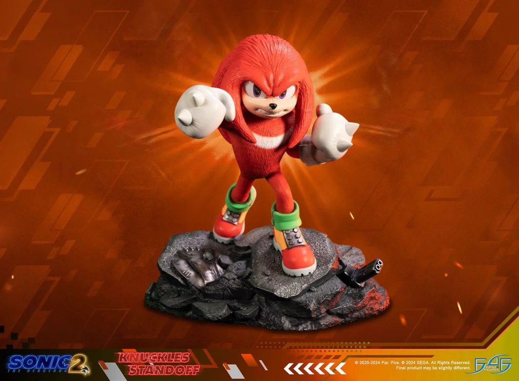 Sonic - Non-Scale Figure - Knuckles (Standoff)