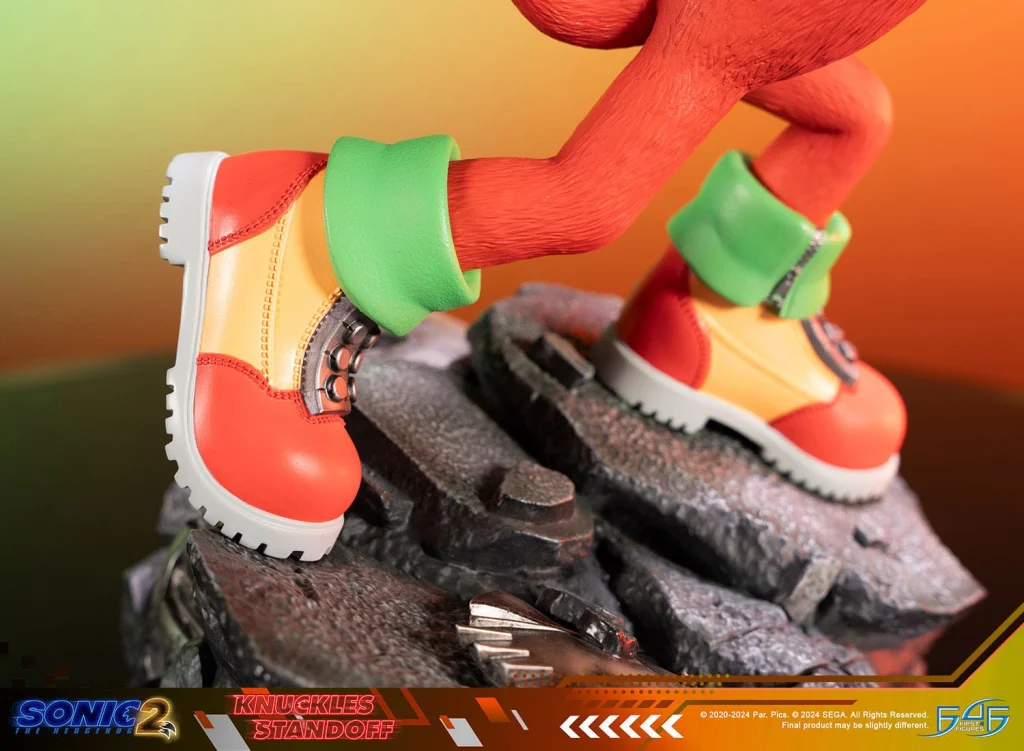 Sonic - Non-Scale Figure - Knuckles (Standoff)
