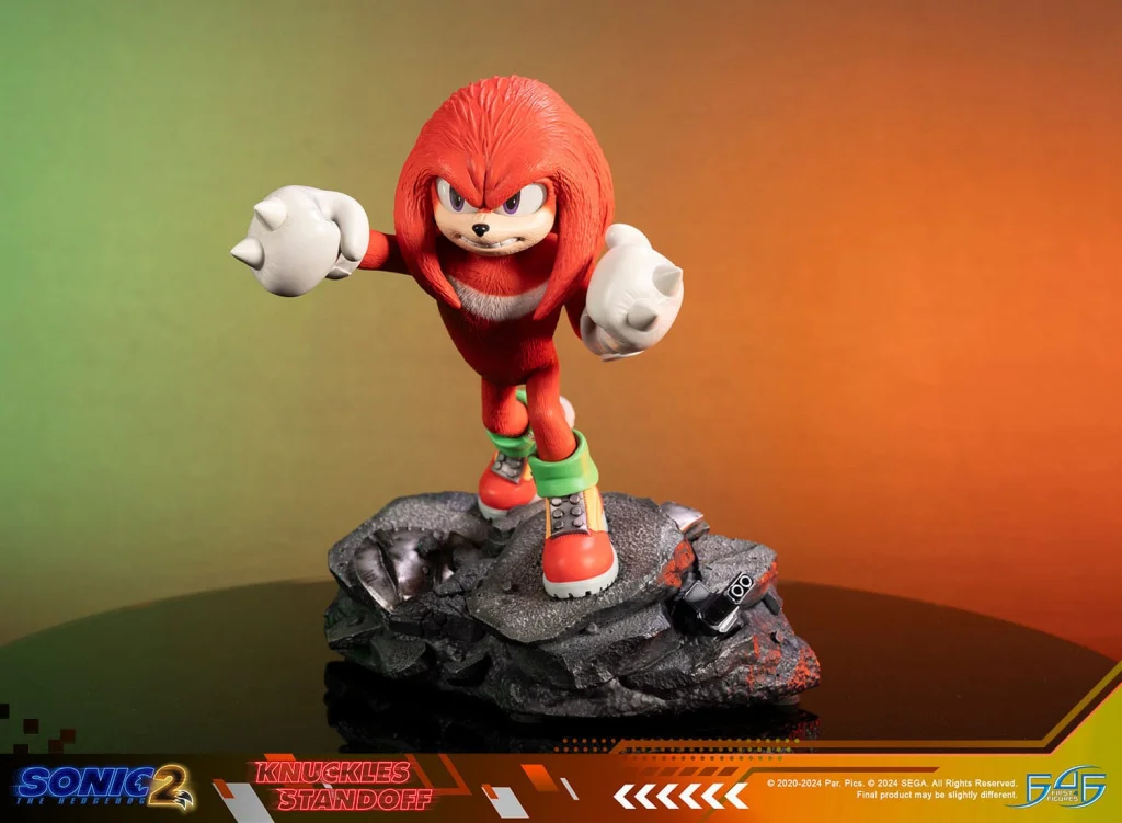 Sonic - Non-Scale Figure - Knuckles (Standoff)