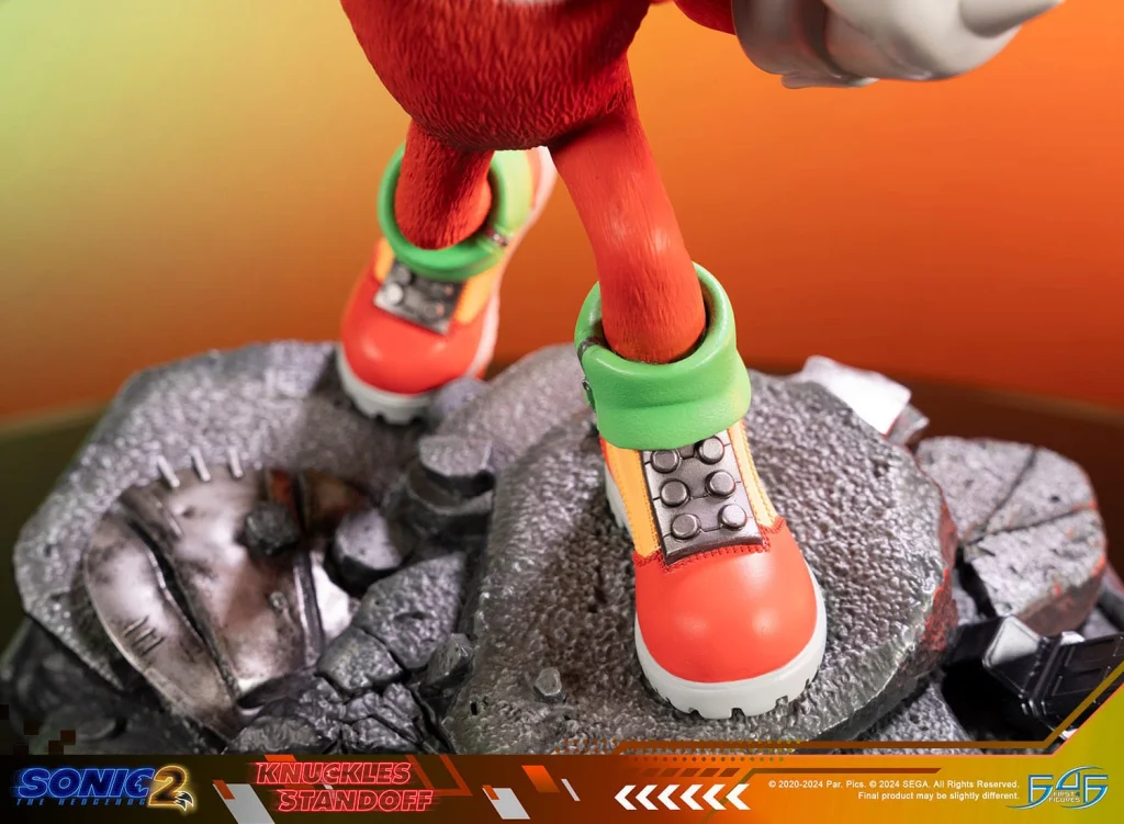 Sonic - Non-Scale Figure - Knuckles (Standoff)