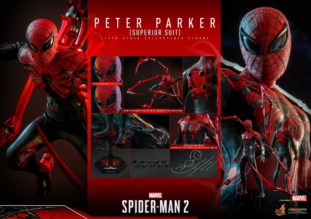 Spider-Man - Scale Action Figure - Peter Parker (Superior Suit)