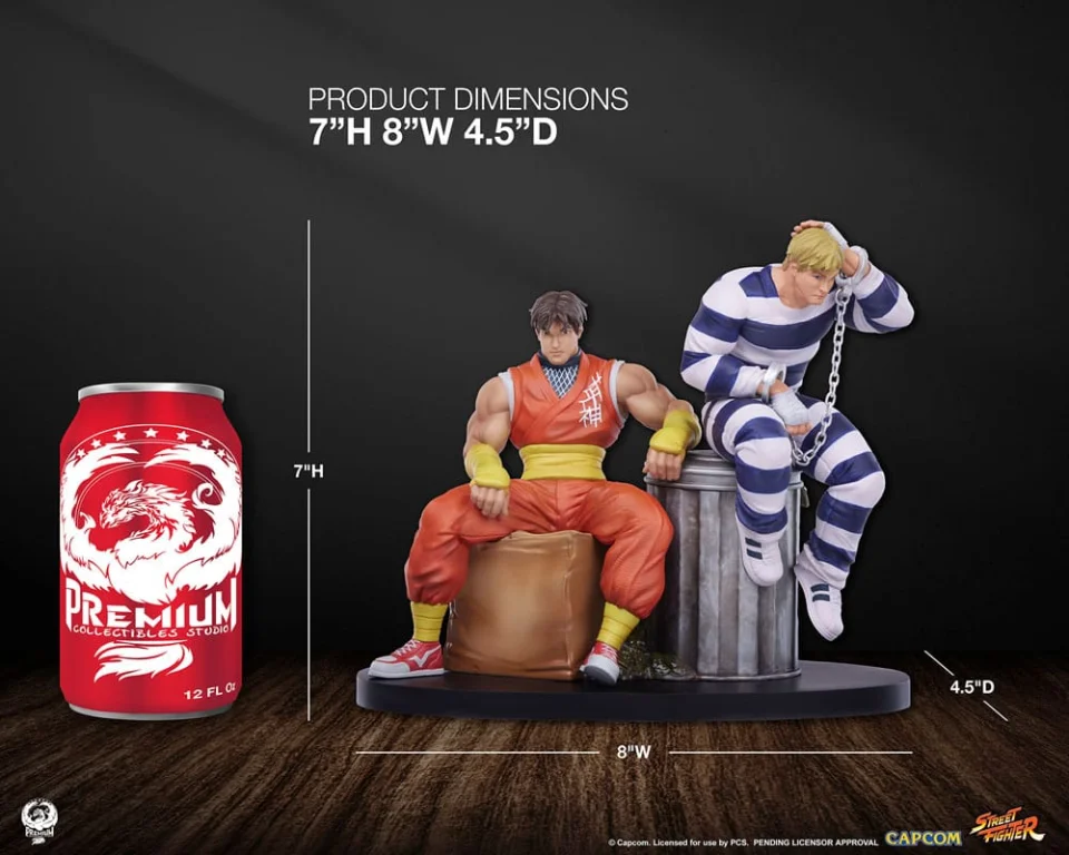 Street Fighter - Scale Figure - Cody & Guy