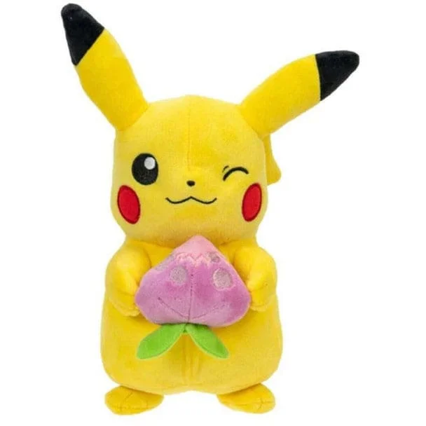 Pok&eacute;mon - Pl&uuml;sch - Pikachu (Pirsifbeere)