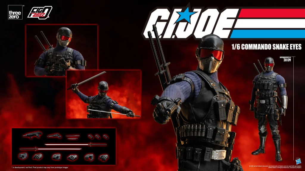 G.I. Joe - FigZero - Commando Snake Eyes