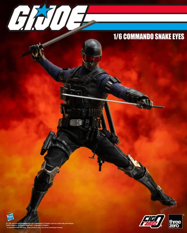 G.I. Joe - FigZero - Commando Snake Eyes