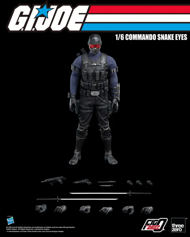 G.I. Joe - FigZero - Commando Snake Eyes