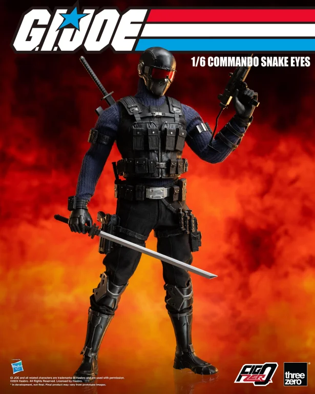 G.I. Joe - FigZero - Commando Snake Eyes