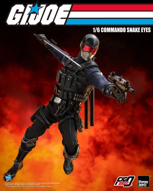 G.I. Joe - FigZero - Commando Snake Eyes