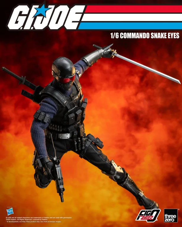 G.I. Joe - FigZero - Commando Snake Eyes