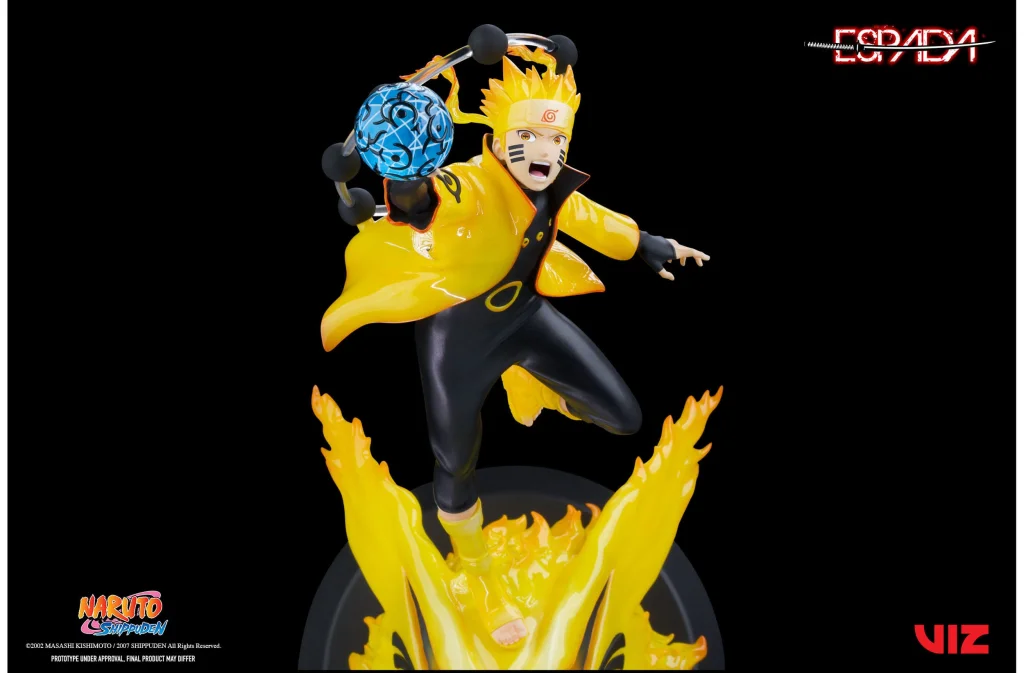 Naruto - Scale Wall Statue - Naruto Uzumaki & Kurama