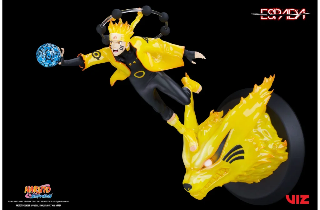 Naruto - Scale Wall Statue - Naruto Uzumaki & Kurama
