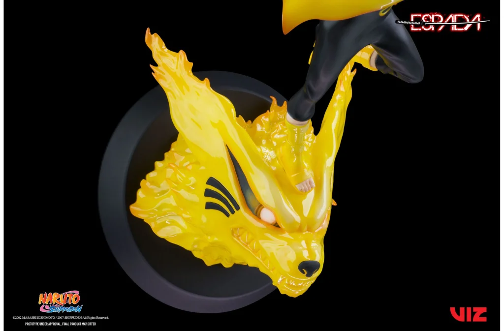 Naruto - Scale Wall Statue - Naruto Uzumaki & Kurama