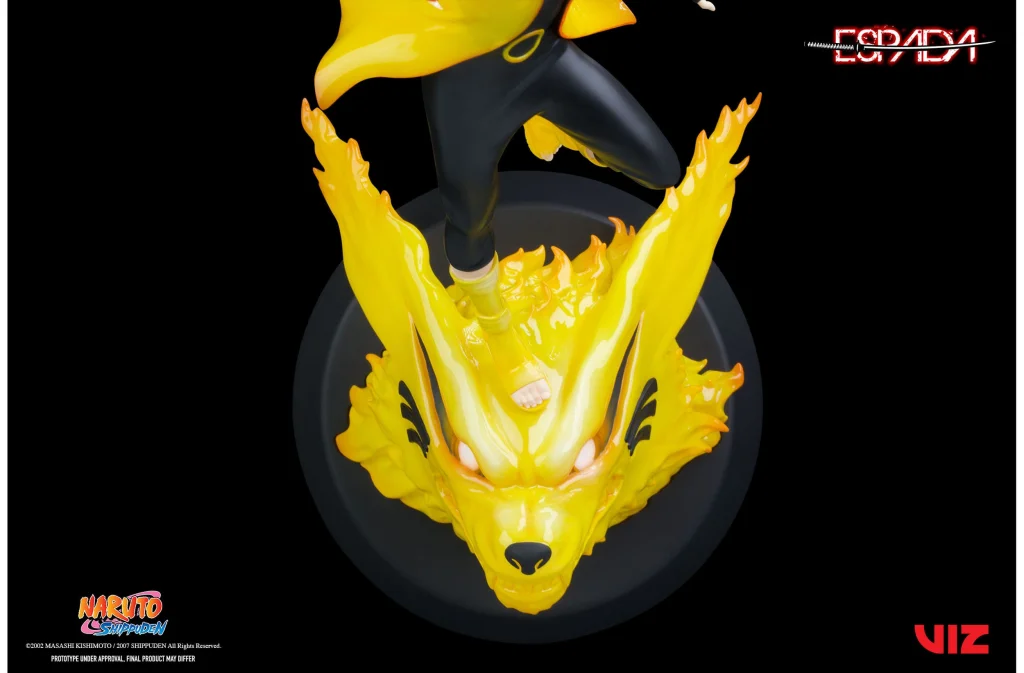 Naruto - Scale Wall Statue - Naruto Uzumaki & Kurama