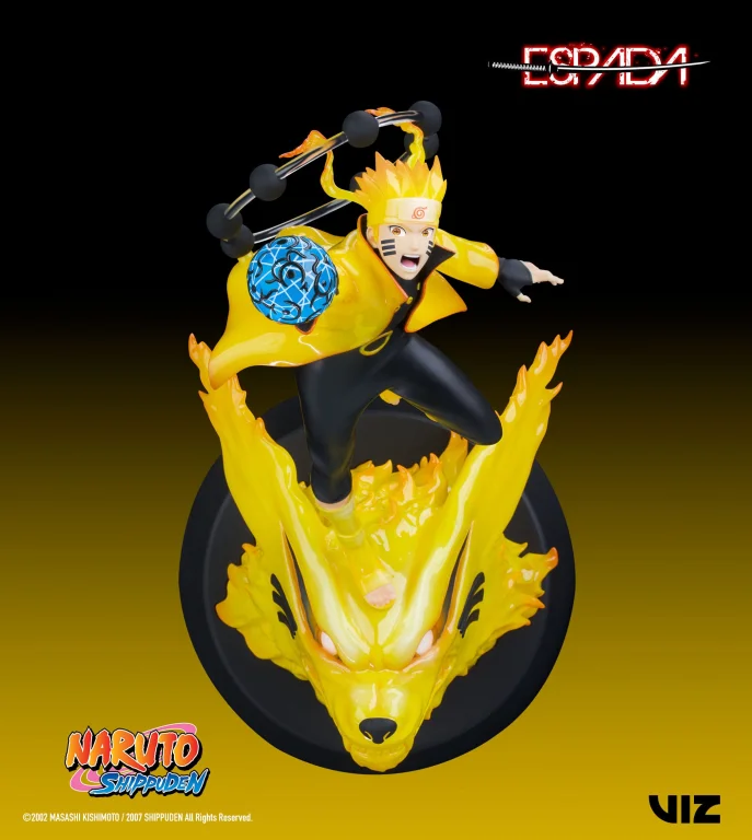 Naruto - Scale Wall Statue - Naruto Uzumaki & Kurama
