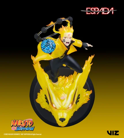 Produktbild zu Naruto - Scale Wall Statue - Naruto Uzumaki & Kurama