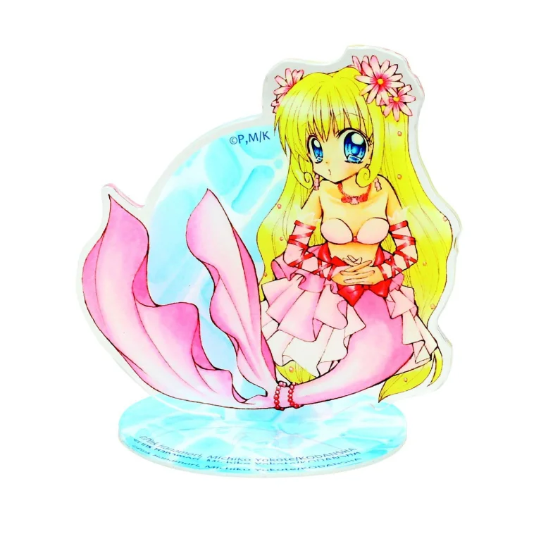 Mermaid Melody - Acrylic Stand - Lucia Nanami (With Flowers)