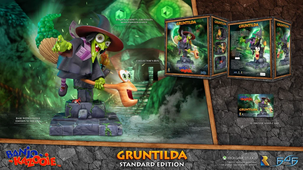Banjo-Kazooie - First 4 Figures - Gruntilda