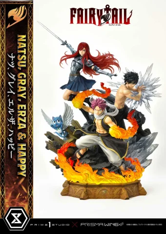 Produktbild zu Fairy Tail - PRISMA WING - Natsu, Gray, Erza & Happy