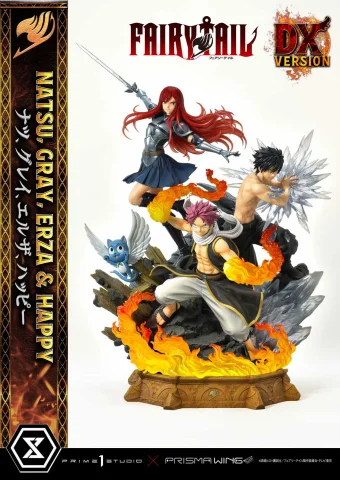 Produktbild zu Fairy Tail - PRISMA WING - Natsu, Gray, Erza & Happy (DX Version)
