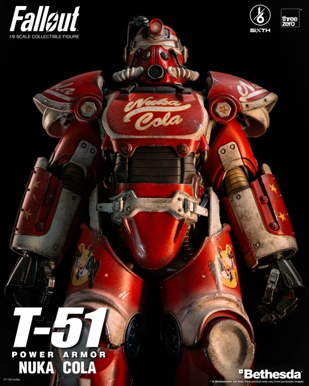 Fallout - Scale Action Figure - T-51 Nuka Cola Power Armor