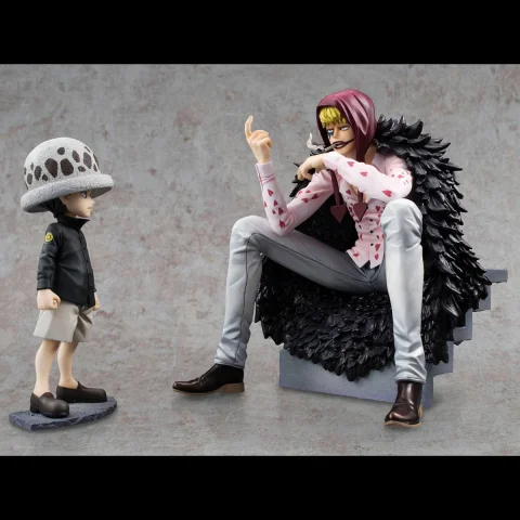 Produktbild zu One Piece - Portrait of Pirates - Don Quichotte "Coraz&oacute;n" Rocinante & Trafalgar D. Water Law (Limited Edition)
