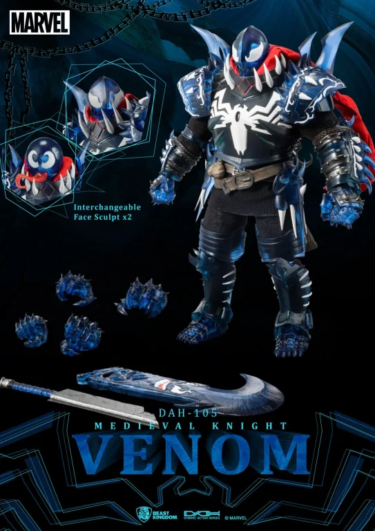 Marvel - 8ction Heroes - Medieval Knight Venom