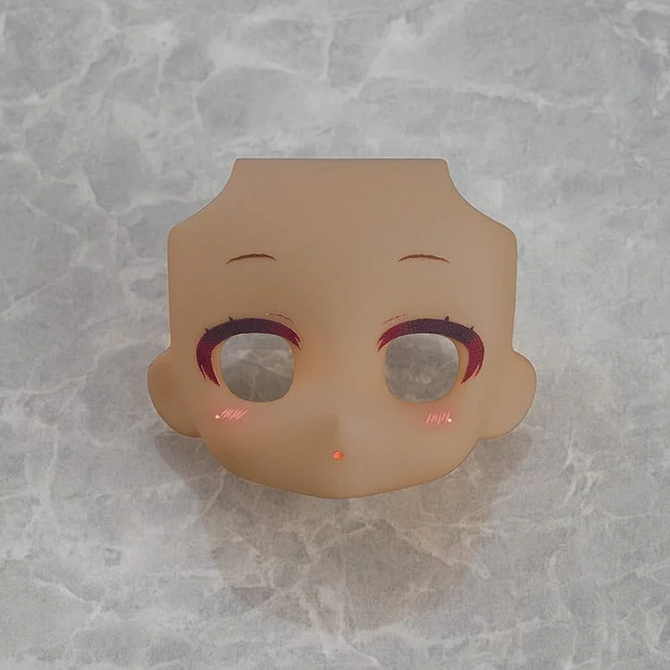 Nendoroid Doll - Zubehör - Face Plate Narrowed Eyes: With Makeup (Cinnamon)