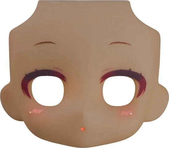 Produktbild zu Nendoroid Doll - Zubehör - Face Plate Narrowed Eyes: With Makeup (Cinnamon)