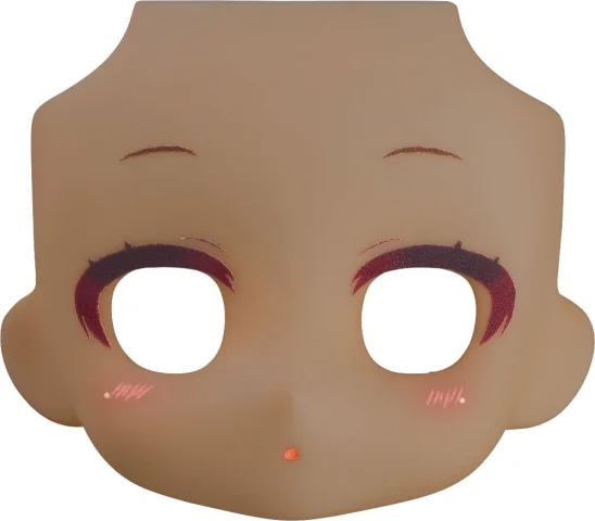 Produktbild zu Nendoroid Doll - Zubeh&ouml;r - Face Plate Narrowed Eyes: With Makeup (Cinnamon)
