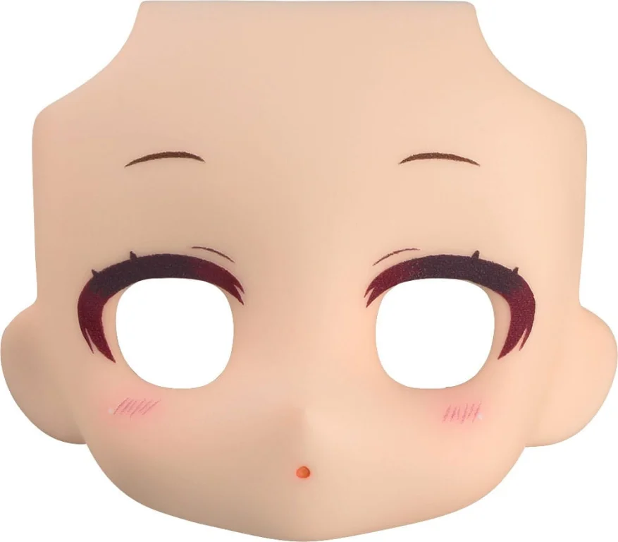Nendoroid Doll - Zubehör - Face Plate Narrowed Eyes: With Makeup (Cream)