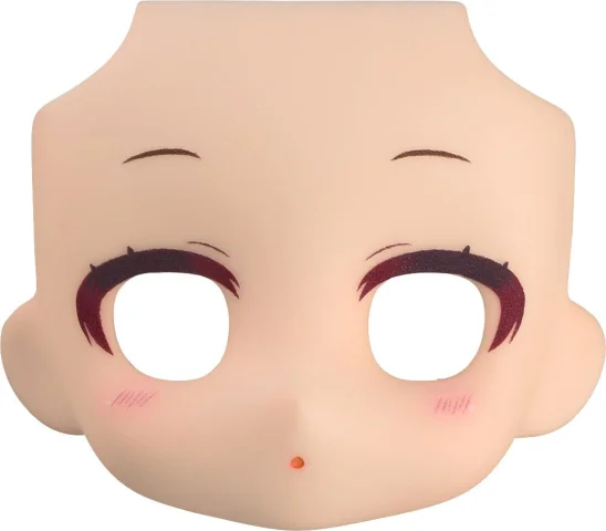 Produktbild zu Nendoroid Doll - Zubeh&ouml;r - Face Plate Narrowed Eyes: With Makeup (Cream)