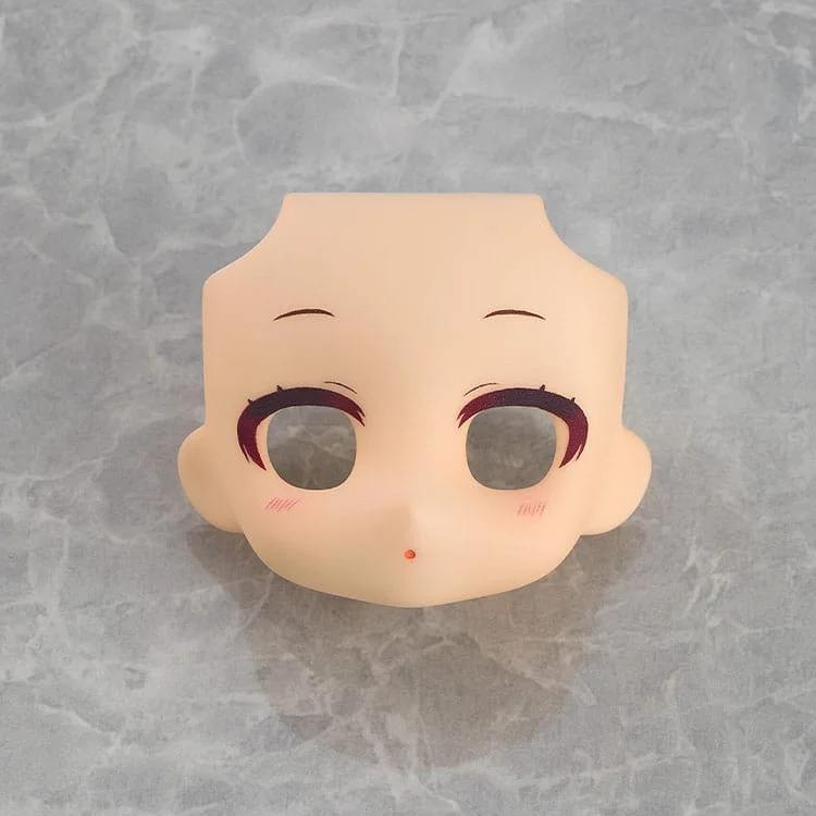 Nendoroid Doll - Zubehör - Face Plate Narrowed Eyes: With Makeup (Almond Milk)