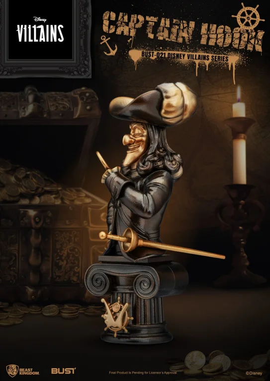 Disney Villains - Bust - Captain Hook