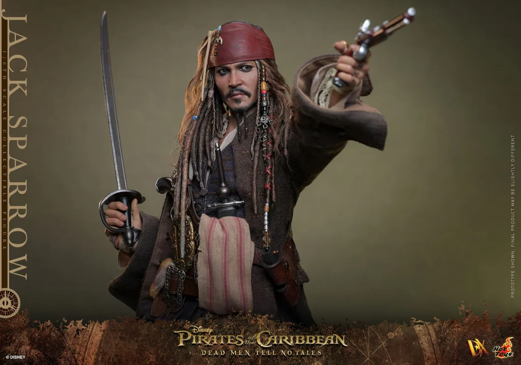 Pirates of the Caribbean - Scale Action Figure - Jack Sparrow