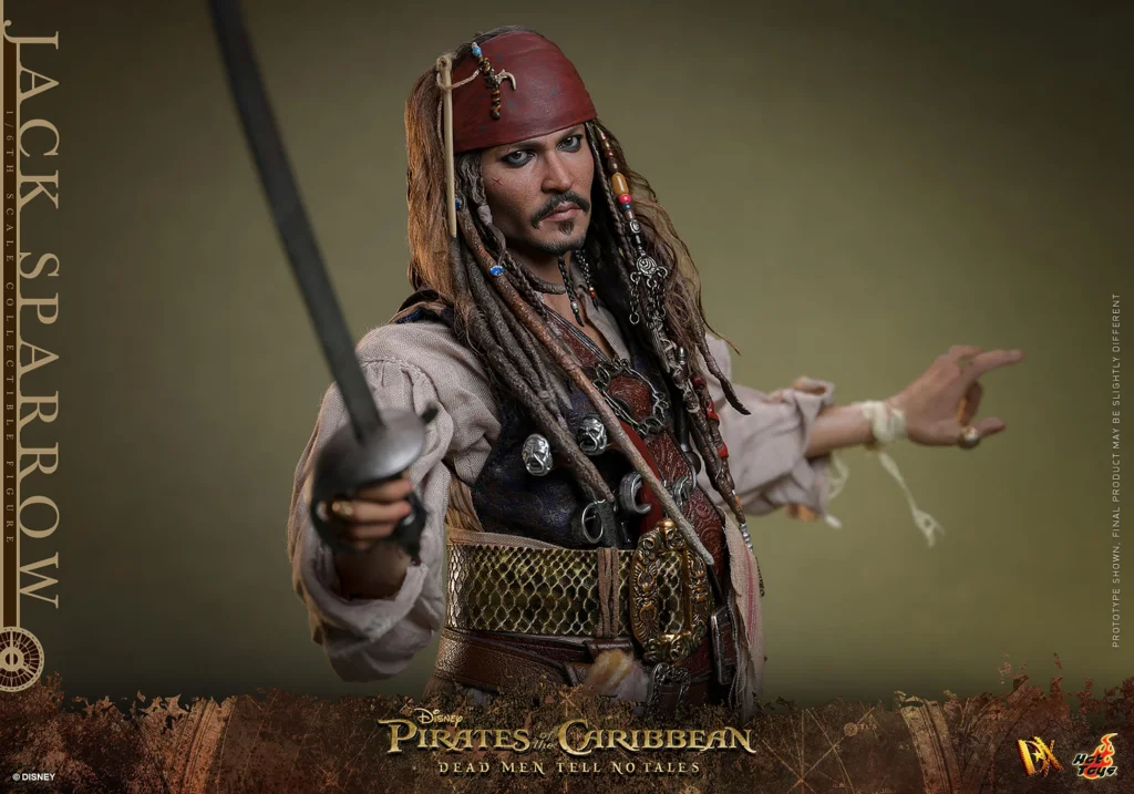 Pirates of the Caribbean - Scale Action Figure - Jack Sparrow