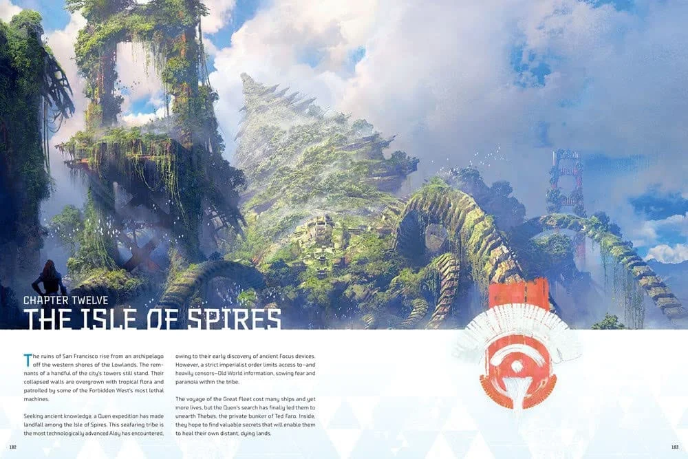 Horizon Forbidden West - Artbook - The Art of Horizon Forbidden West