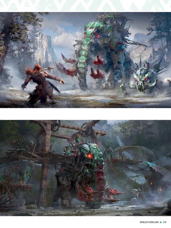 Horizon Forbidden West - Artbook - The Art of Horizon Forbidden West