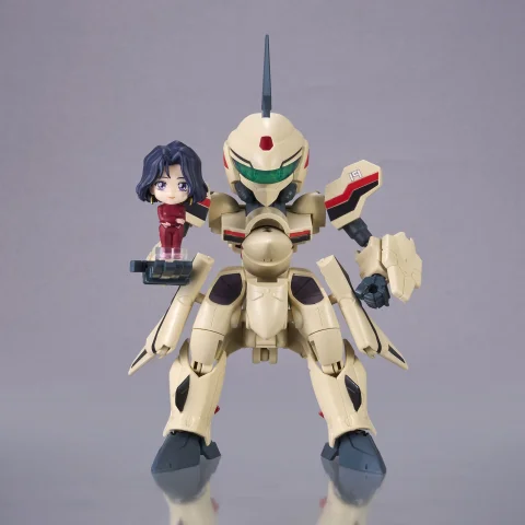 Produktbild zu Macross Plus - TINY SESSION - YF-19 (Isamu Alva Dyson Use) with Myung Fang Love