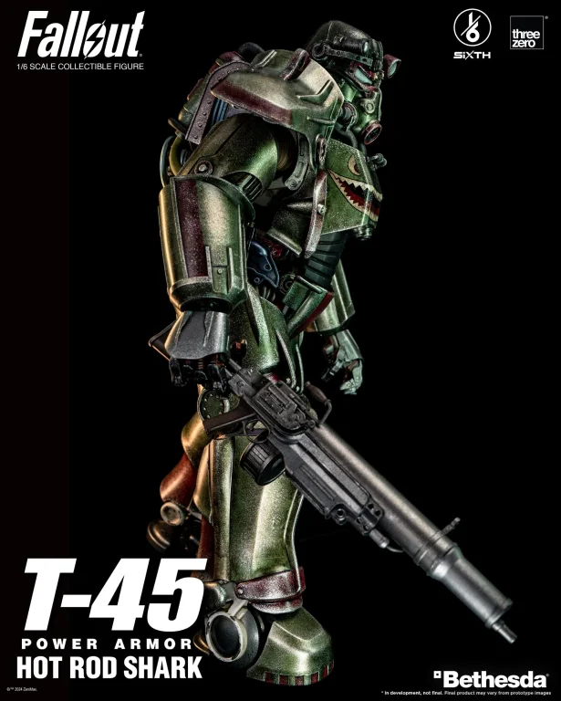 Fallout - FigZero - T-45 Hot Rod Shark Power Armor