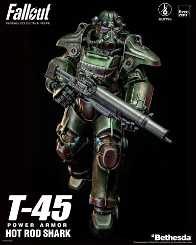 Produktbild zu Fallout - FigZero - T-45 Hot Rod Shark Power Armor