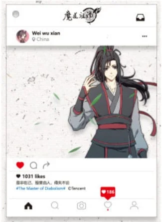 Produktbild zu Grandmaster of Demonic Cultivation - Acrylic Stand - Wei Wuxian
