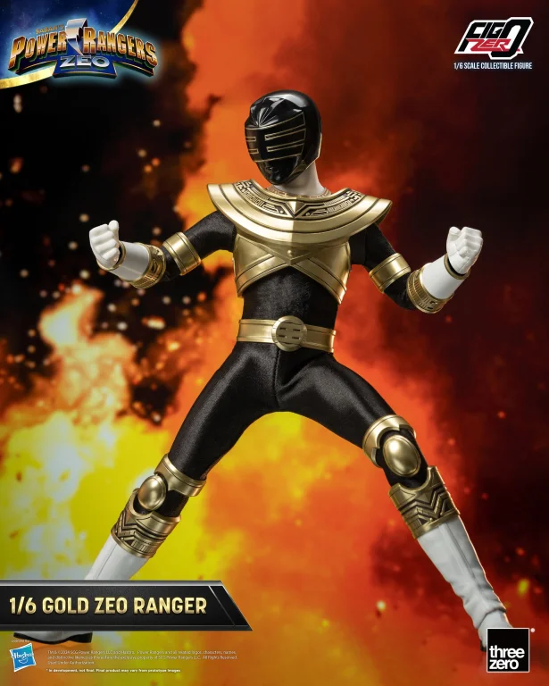 Power Rangers Zeo - FigZero - Gold Zeo Ranger