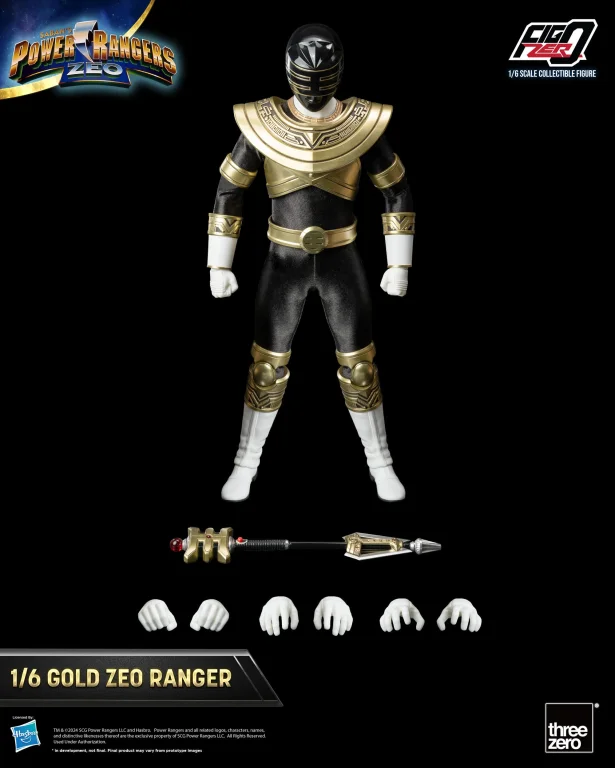 Power Rangers Zeo - FigZero - Gold Zeo Ranger