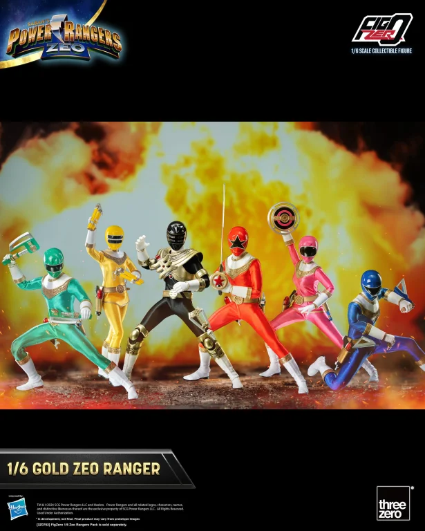Power Rangers Zeo - FigZero - Gold Zeo Ranger