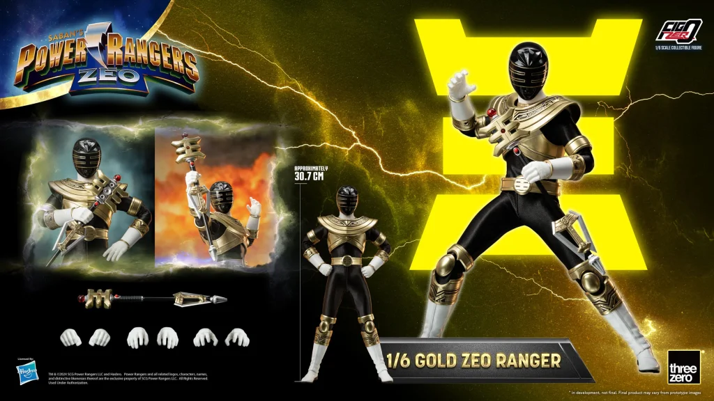 Power Rangers Zeo - FigZero - Gold Zeo Ranger