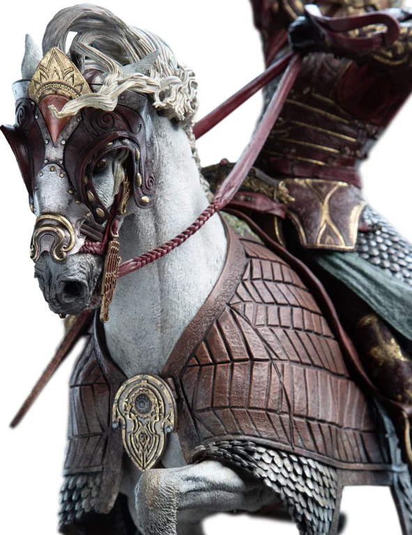 Herr der Ringe - Scale Figure - King Th&eacute;oden on Snowmane