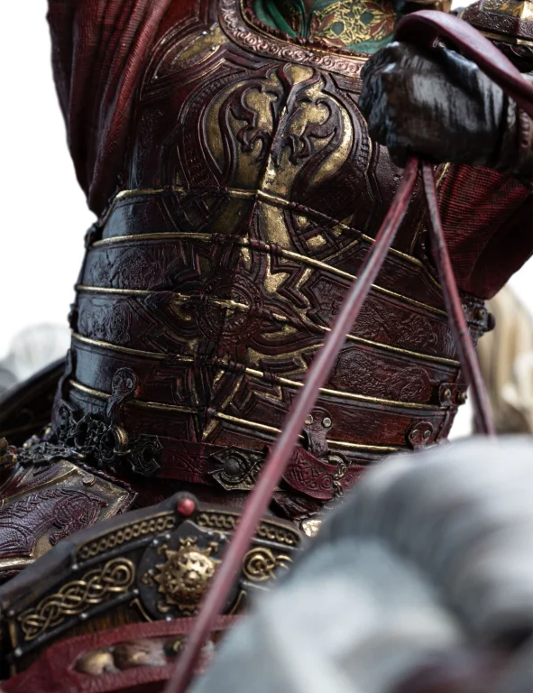 Herr der Ringe - Scale Figure - King Th&eacute;oden on Snowmane