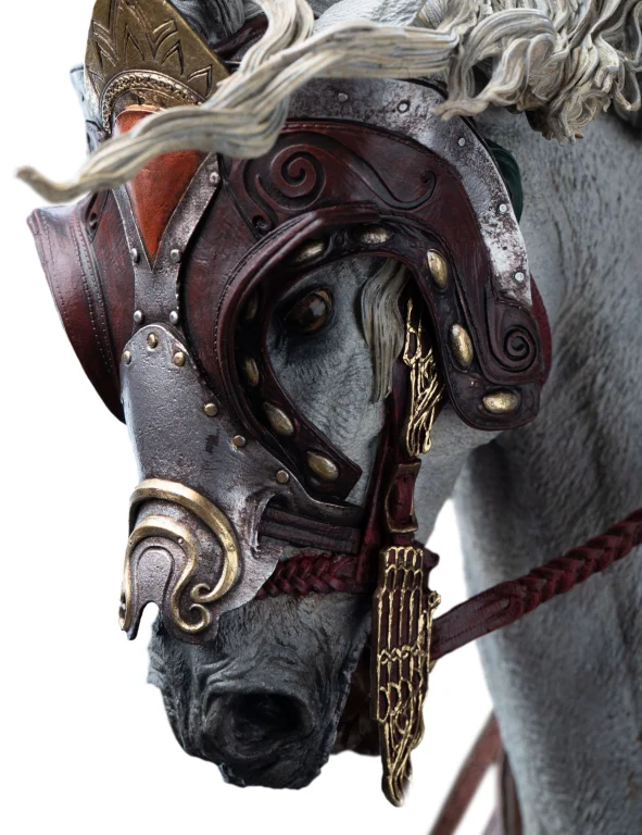 Herr der Ringe - Scale Figure - King Th&eacute;oden on Snowmane