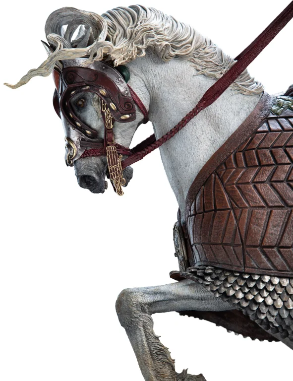 Herr der Ringe - Scale Figure - King Th&eacute;oden on Snowmane